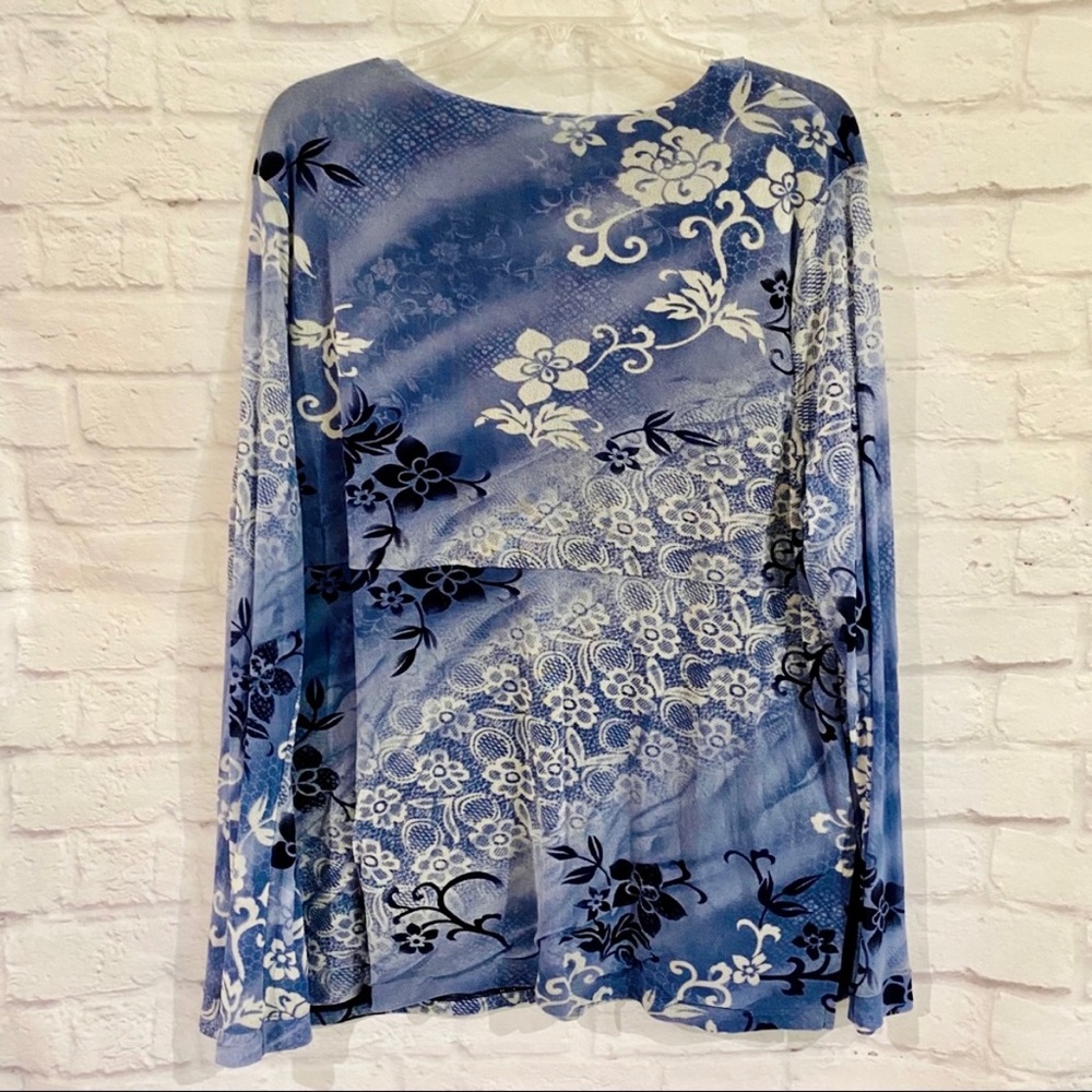 I.N.C. Wrap Blouse - Picture 4 of 6
